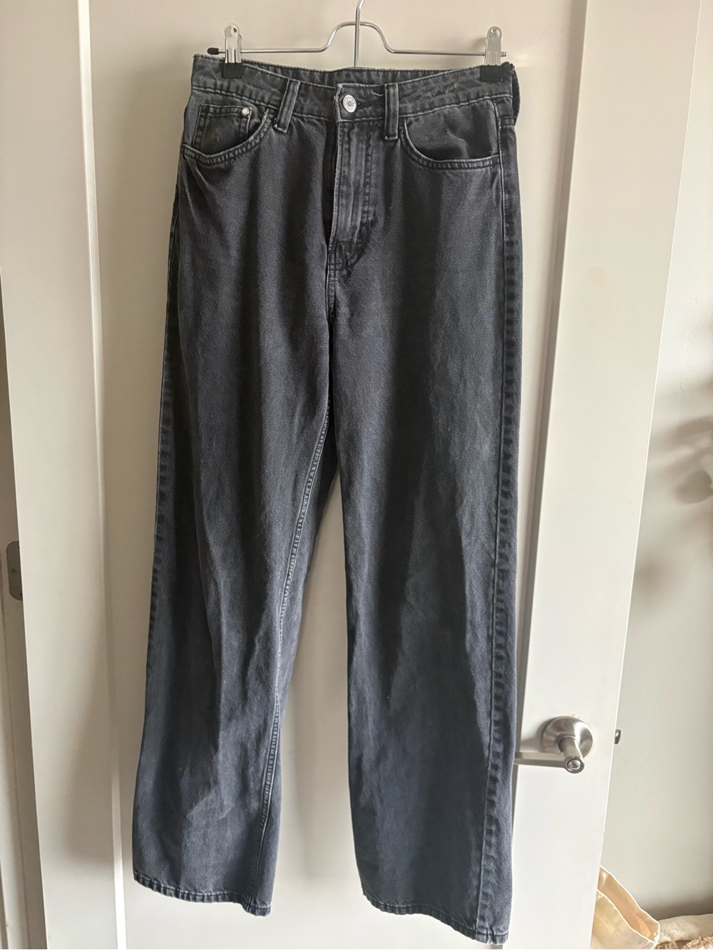 High-Rise Wide Leg Jeans